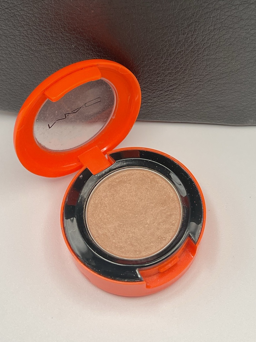 MAC Cosmetics Veluxe Pearl Eyeshadow in Femme Fi - Swatched, LE & HTF